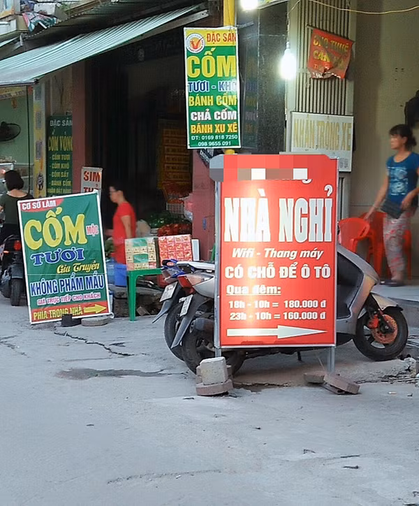 Giá nhà nghỉ, khách sạn bình dân không quá cao, là lựa chọn tương đối hiệu quả với nhiều sinh viên.