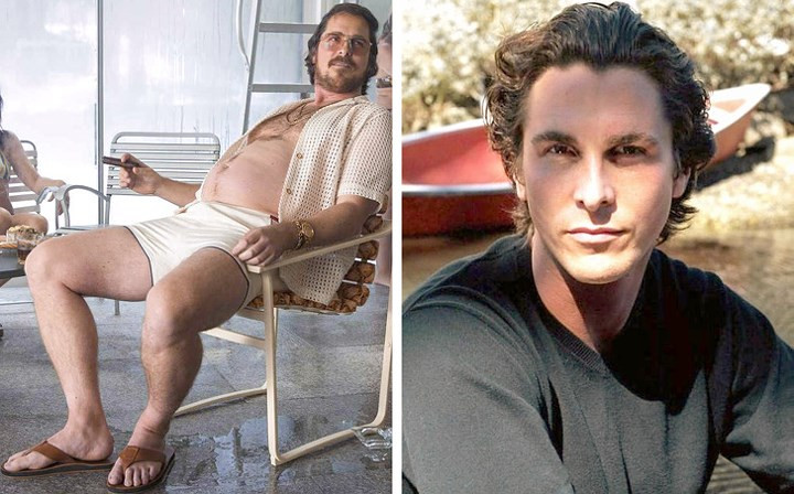 Christian Bale tăng gần 20kg khi đóng “American Hustle”. Không ai có thể nhận ra Người Dơi cơ bắp, quyến rũ trong bộ dạng một ông già béo ú và xấu xí.