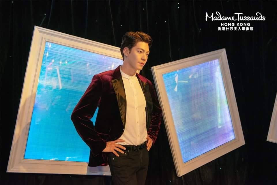 Tượng sáp của Kim Woo Bin rất giống người thật
