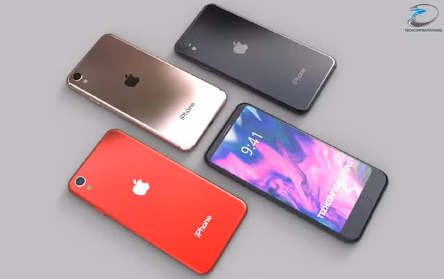 Các phiên bản màu dự đoán của iPhone SE 2.
