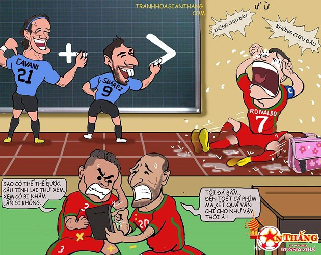 Bồ Đào Nha khóc ròng khi không thể giúp Ronaldo vượt qua 