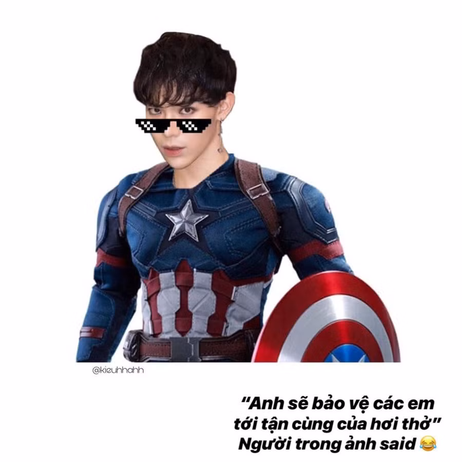 Nhà người ta có Captain America, nhà SeaSea có Captain-Rik luôn sẵn sàng bảo vệ “thần dân”.