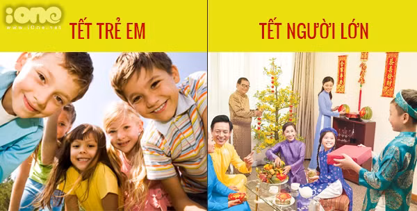 Mong đến Tết để con trẻ vui cùng bạn bè. Với người lớn còn gì vui bằng được gặp người thân lâu ngày xa cách.