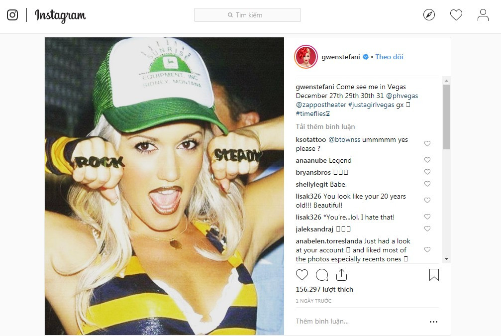 Gwen Stefani đã trở lại năm 2002 cùng kỷ nguyên album 