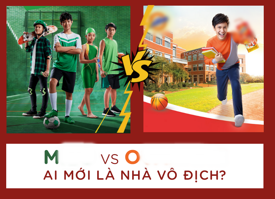 Câu chuyện "khẩu chiến" giữa M. và O. trở thành "scandal lớn" của thị trường sữa Việt Nam. (Ảnh: Marus)