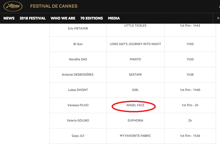 Phim "Angel Face" của Lý Nhã Kỳ chính thức tranh giải LHP Cannes 2018 ảnh 2