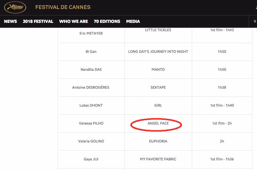 Phim "Angel Face" của Lý Nhã Kỳ chính thức tranh giải LHP Cannes 2018 ảnh 2