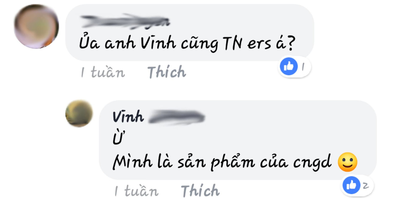 Nguyễn Hồng Vinh luôn tự hào với việc được học tập và dìu dắt ở mái trường Thực Nghiệm.