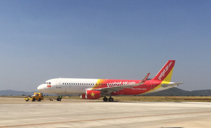 Hãng hàng không Vietjet ngừng toàn bộ chuyến bay đi đến Trung Quốc trước dịch corona từ ngày 1/2. (Ảnh minh họa)