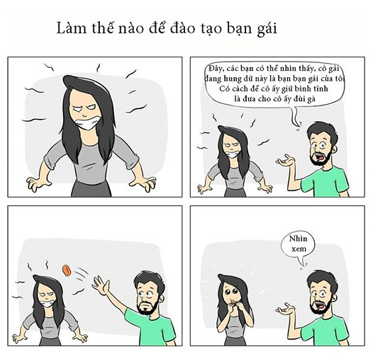 Cách để con gái nghe lời nhất chính là dùng đồ ăn.