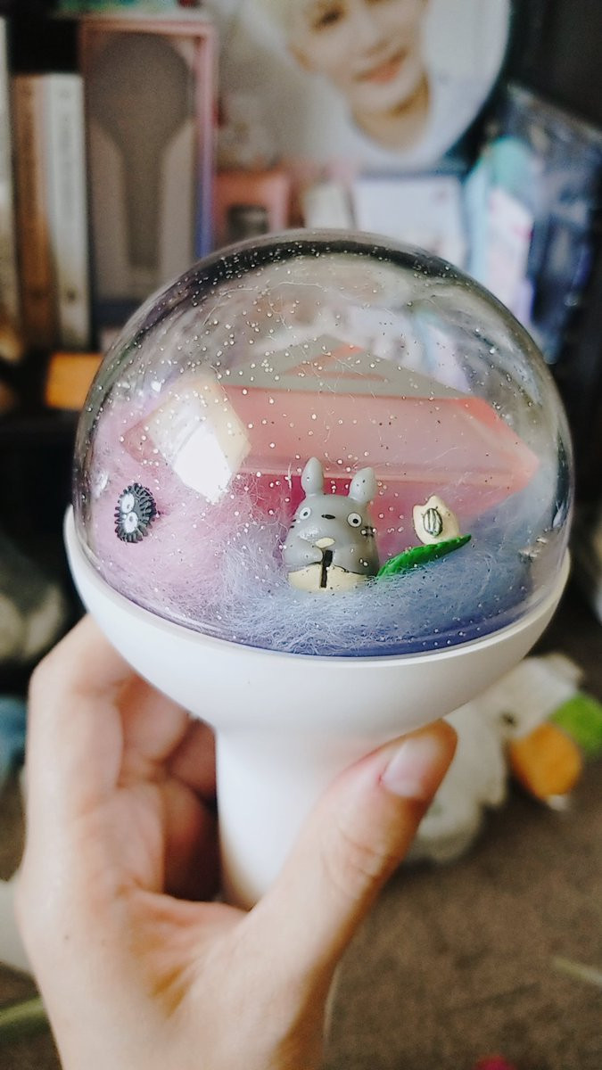 Loài Totoro sống trong “nhung lụa”.