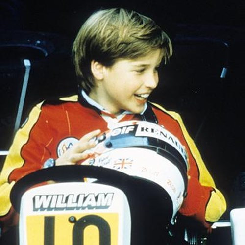 Từ nhỏ, Hoàng tử William đã yêu thích xe hơi. Hiện tại, là người thứ hai thừa kế ngai vàng, William sở hữu bộ sưu tập xe hơi đồ sộ.