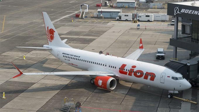 Máy bay Lion Air gặp nạn được cho là một chiếc Boeing Co. 737 Max-8 giống mẫu trong ảnh. (Ảnh: ABC)