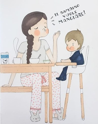 Con cho mẹ cơ hội học một ngôn ngữ mới.