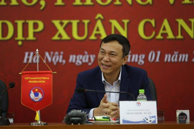 Phó Chủ tịch VFF Trần Quốc Tuấn.