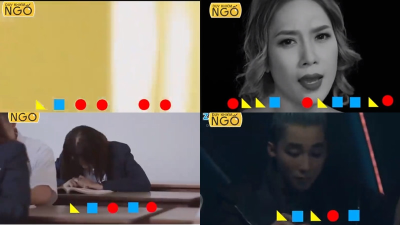 Các bài hát đình đám cũng xuất hiện phiên bản mới cười lăn.