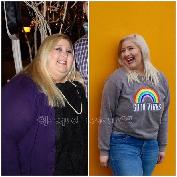 Cô gái giảm thành công hơn phân nửa cân nặng trong 4 năm, từ 226 kg xuống còn 76 kg.