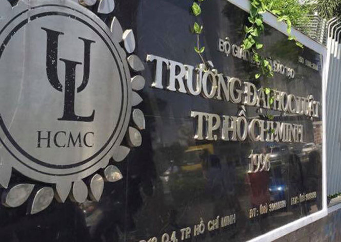 Trường ĐH Luật TP.HCM. (Ảnh: BẢO HÂN)