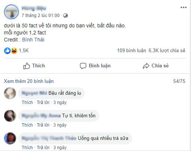 Đôi khi những "tật xấu" của mình lại trở nên đáng yêu trong mắt người khác.