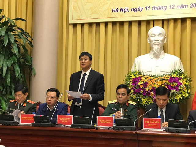 Thứ trưởng Bộ GD-ĐT Lê Hải An giới thiệu nội dung tại buổi họp báo công bố luật. Thứ trưởng Bộ GD-ĐT Lê Hải An giới thiệu nội dung tại buổi họp báo công bố luật.