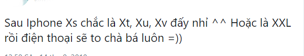 Một loạt các tên X được đặt cho iPhone thế hệ tiếp theo.