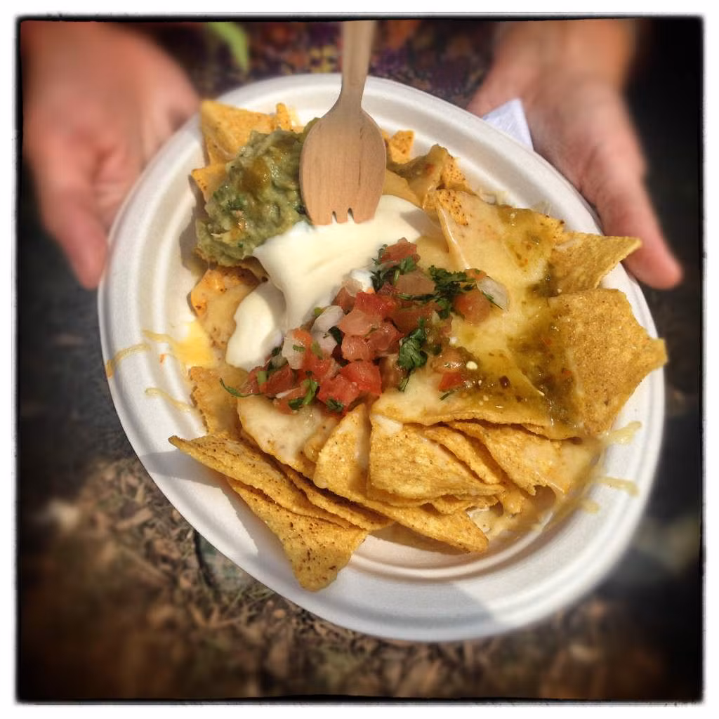 Nachos được bán vào ngày 29/6/2014 ở Glastonbury Festival, Anh.
