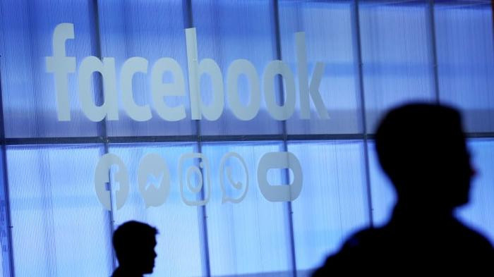 Logo Apple tại sự kiện hội thảo cho giới lập trình F8 Facebook Developers ngày 30 tháng 4 năm 2019. (Ảnh: Getty)