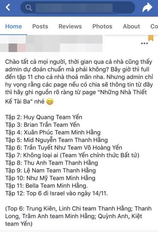 Mặc dù những thông tin này chưa được xác thực thế nhưng đã khiến đông đảo khán giả xôn xao vì năm nào chương trình cũng bị lộ kết quả.