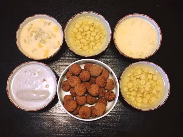 Và nhiều món ăn vặt, chè cháo...