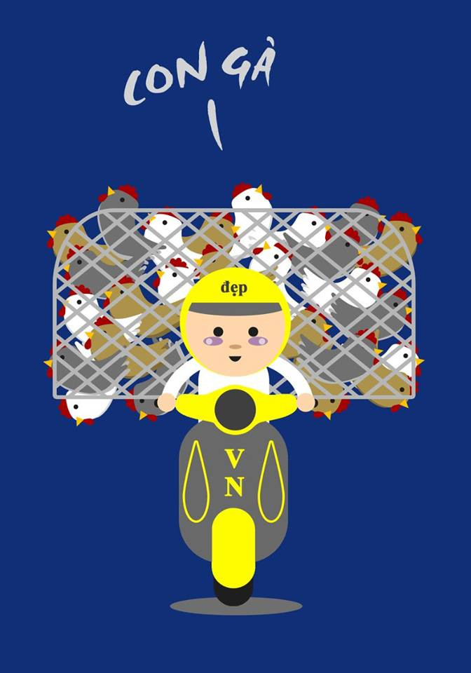 Mọi chi tiết đều được khắc họa rất dễ thương và đầy màu sắc.