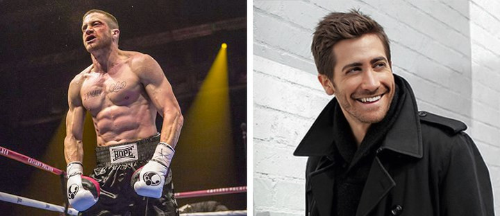 Để vào vai võ sĩ quyền anh chuyên nghiệp trong "Southpaw", Jake Gyllenhaal phải tăng thêm 7 kg kể từ vai diễn Lou Bloom trong "NightCrawler". Nam diễn viên đã phải trải qua quá trình luyện tập khắc nghiệt để tăng cơ bắp.