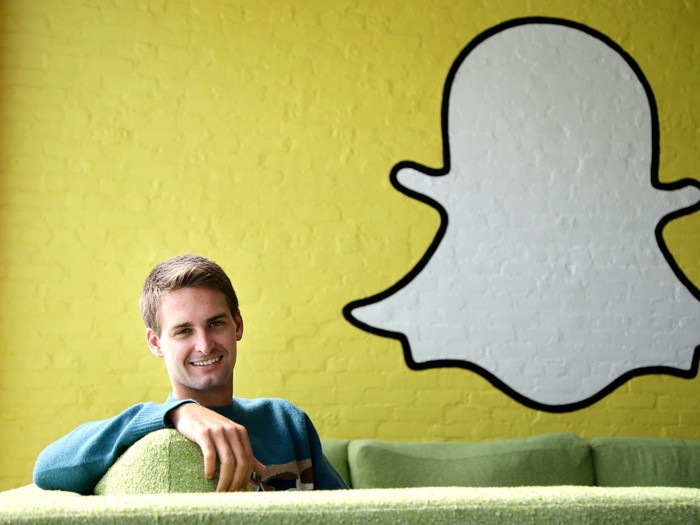 Evan Spiegel, CEO Snap. (Ảnh: AP)