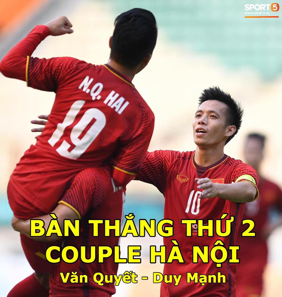 "Quang Hải lúc nào cũng là đối tượng bị ôm, bồng, bế vậy" - FB L.T.N.T bình luận. "Quang Hải lúc nào cũng là đối tượng bị ôm, bồng, bế vậy" - FB L.T.N.T bình luận.