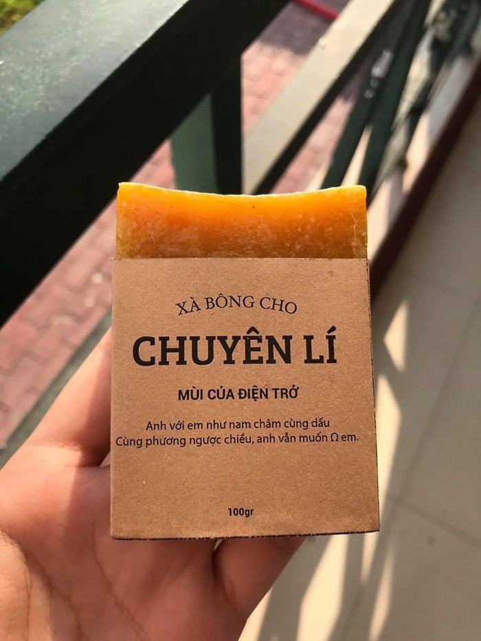 Mẫu xà bông dành cho chuyên Lí.