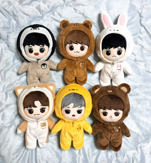 Búp bê EXO do các fan tự làm