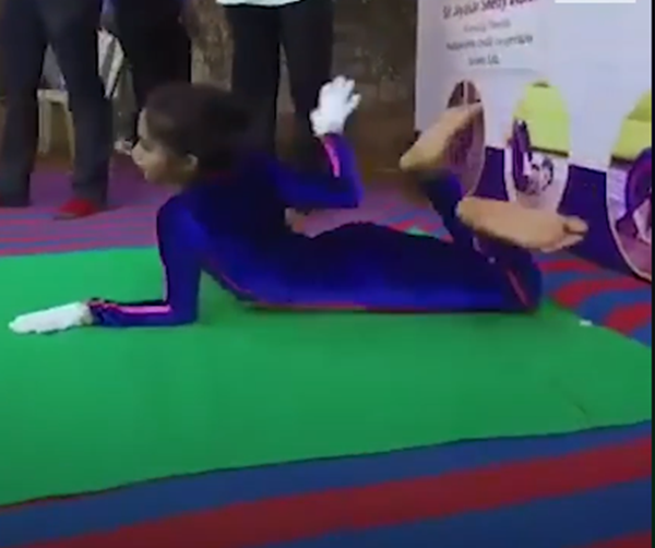 Tanushree chuẩn bị rất kỹ cho lần phá vỡ kỷ lục kinh ngạc này.