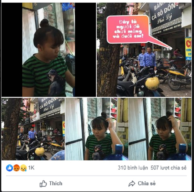 Vụ việc đang gây bức xúc trong dư luận.