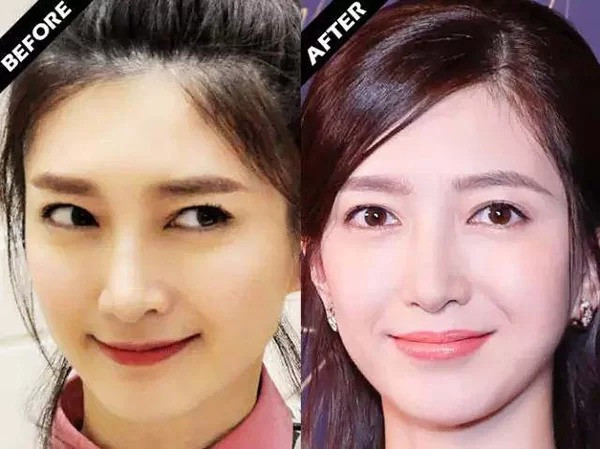 Giang Sơ Ảnh cũng từng thử nghiệm hai dáng lông mày: rậm ngang và cong, mảnh. Lông mày thay đổi, nhan sắc của người đẹp vì thế mà cũng khác biệt, lúc trông lém lỉnh, khi lại dịu dàng.