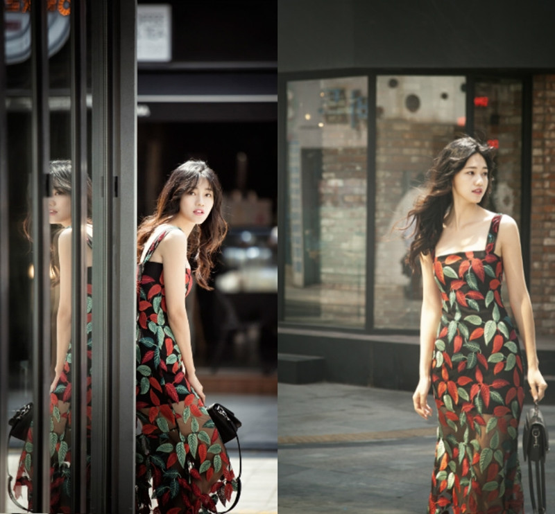 Á hậu Thanh Tú xinh đẹp ngẩn ngơ trên đường phố Seoul ảnh 4