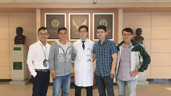 Các sinh viên TTU đi thực tập tại Đại học Yonsei, Hàn Quốc vào tháng 5/2017