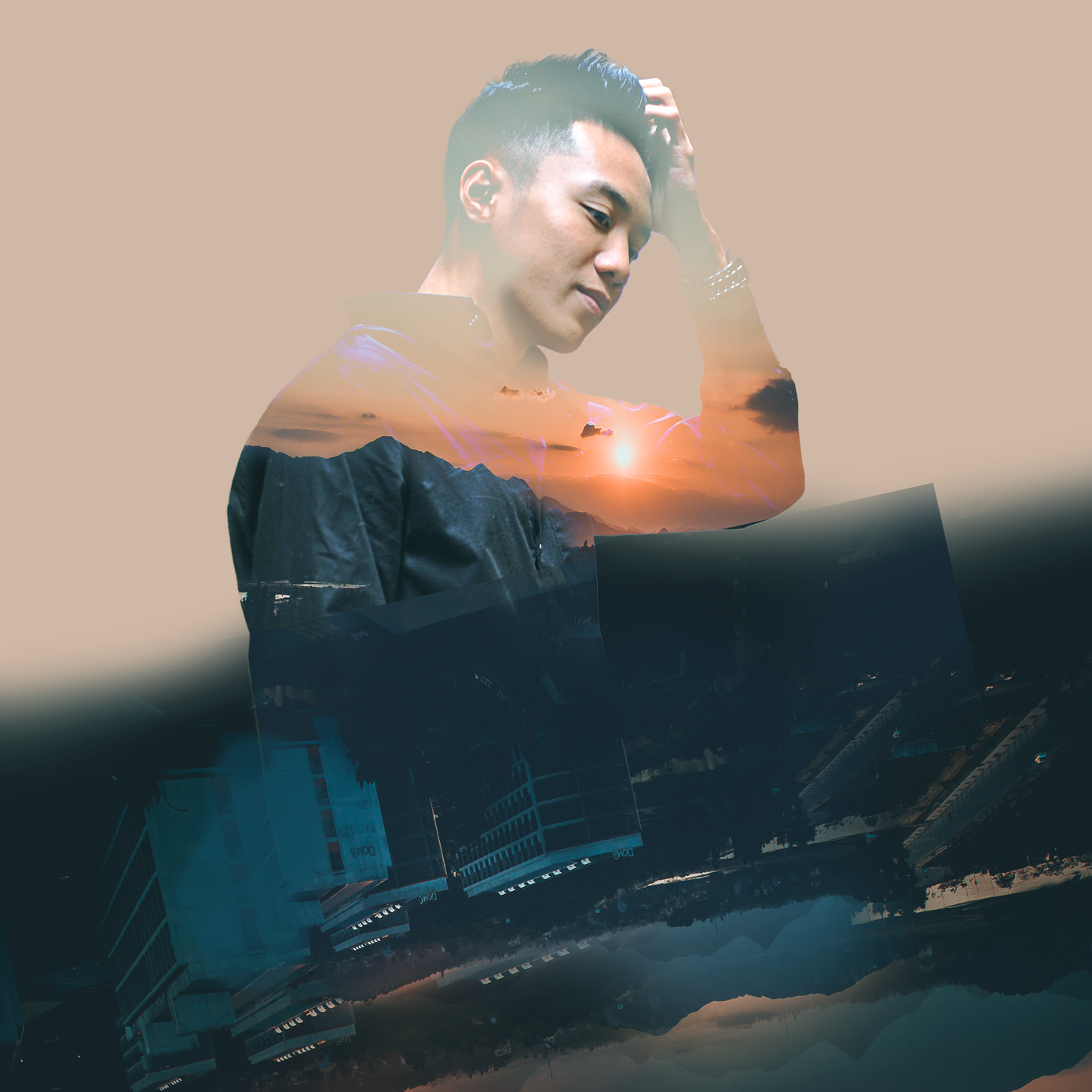 Nguyễn Lâm Phúc: &quot;Sau cả một ngày bận rộn, chỉ cần nhìn khung cảnh này tôi bỗng thấy bình yên đến lạ&quot;.