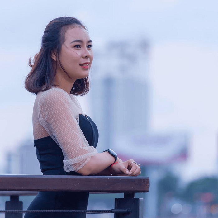 Vẻ đẹp trong trẻo của nữ sinh Đà Nẵng lọt vào Bán kết "Hoa Khôi Sinh Viên" ảnh 7