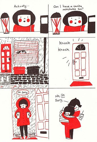 Nói lời xin lỗi.