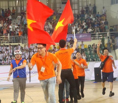 Tuyển robot Việt Nam vô địch Cuộc thi Robocon khu vực châu Á - Thái Bình Dương 2018