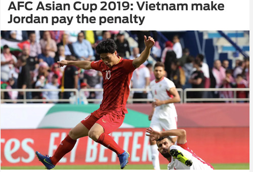 Trang FOX Sports viết: VN đã khiến Jordan trả giá với loạt sút 11m