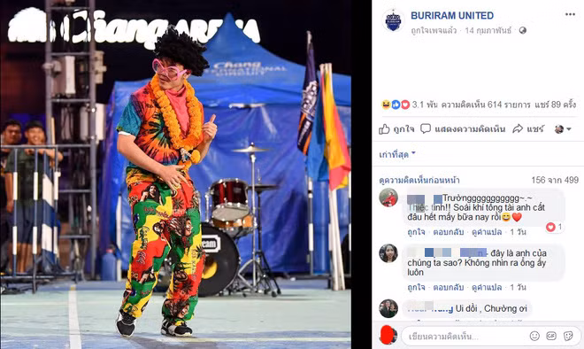 Xuân Trường xuất hiện trên tờ Sanook xứ chùa Vàng.