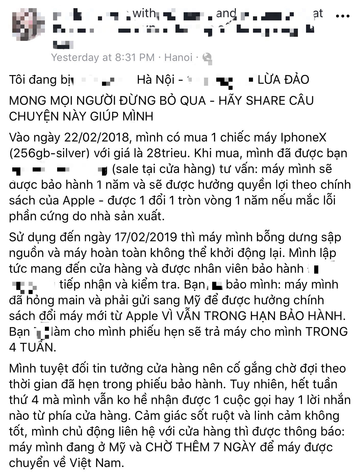 Bài đăng của M.T đã nhận được rất nhiều sự đồng tình và quan tâm của các tín đồ công nghệ.