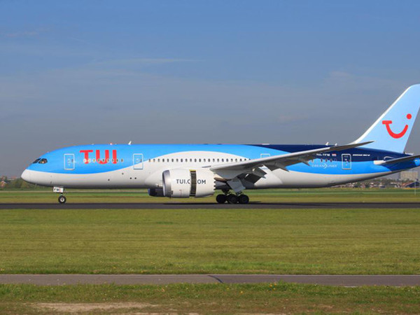 Hãng TUI cho biết đã có sự thay đổi máy bay vào phút cuối.