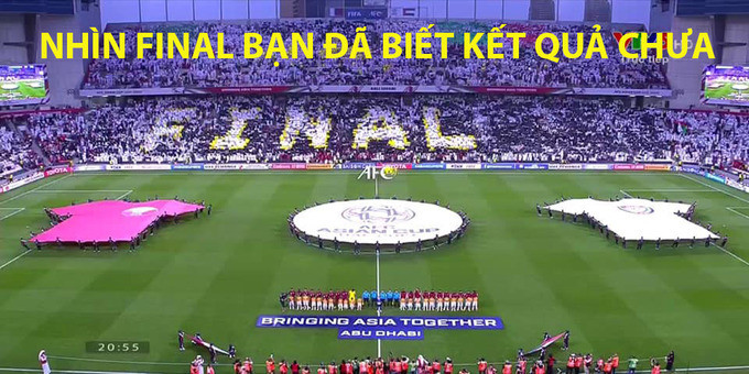 Ngay trước thềm cuộc so tài, các cổ động viên UAE đã giương những mảnh giấy lớn để ghép thành chữ “chung kết” trên bốn khán đài. Song cơ hội đi đến trận cuối trên sân nhà vẫn là giấc mơ xa vời của các học trò HLV Alberto Zaccheroni.
