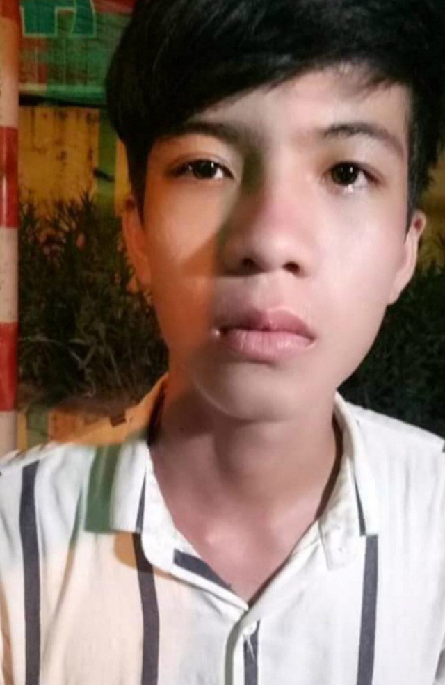 Nguyễn Công Chiến tại cơ quan công an.